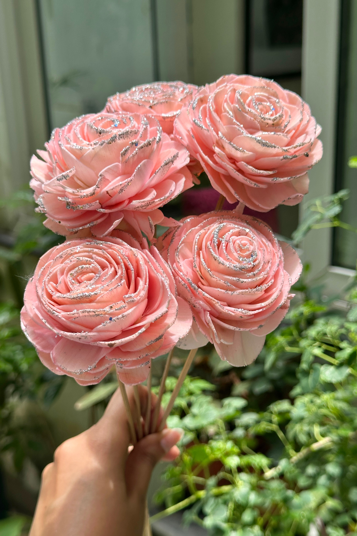 Baby Pink Shola Gardenia (shimmer)