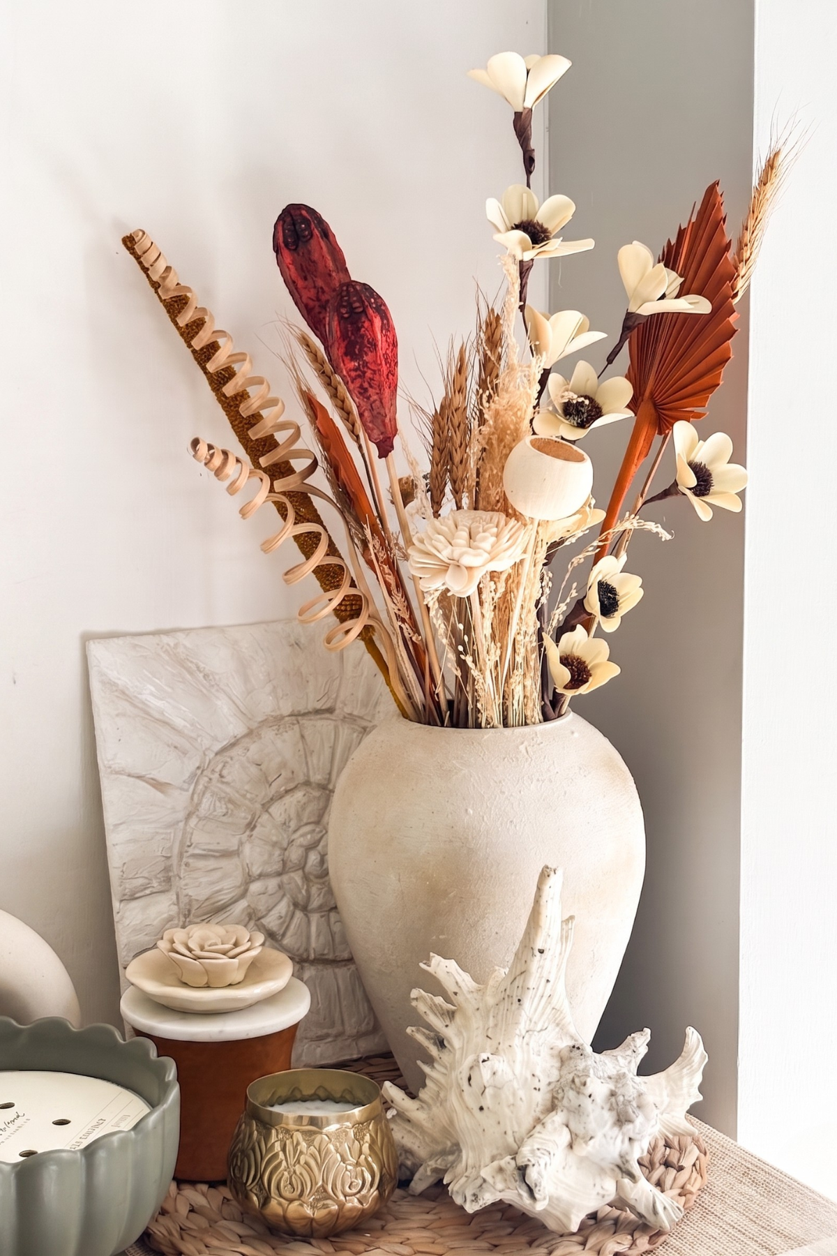 Assorted Rust Orange Bunch