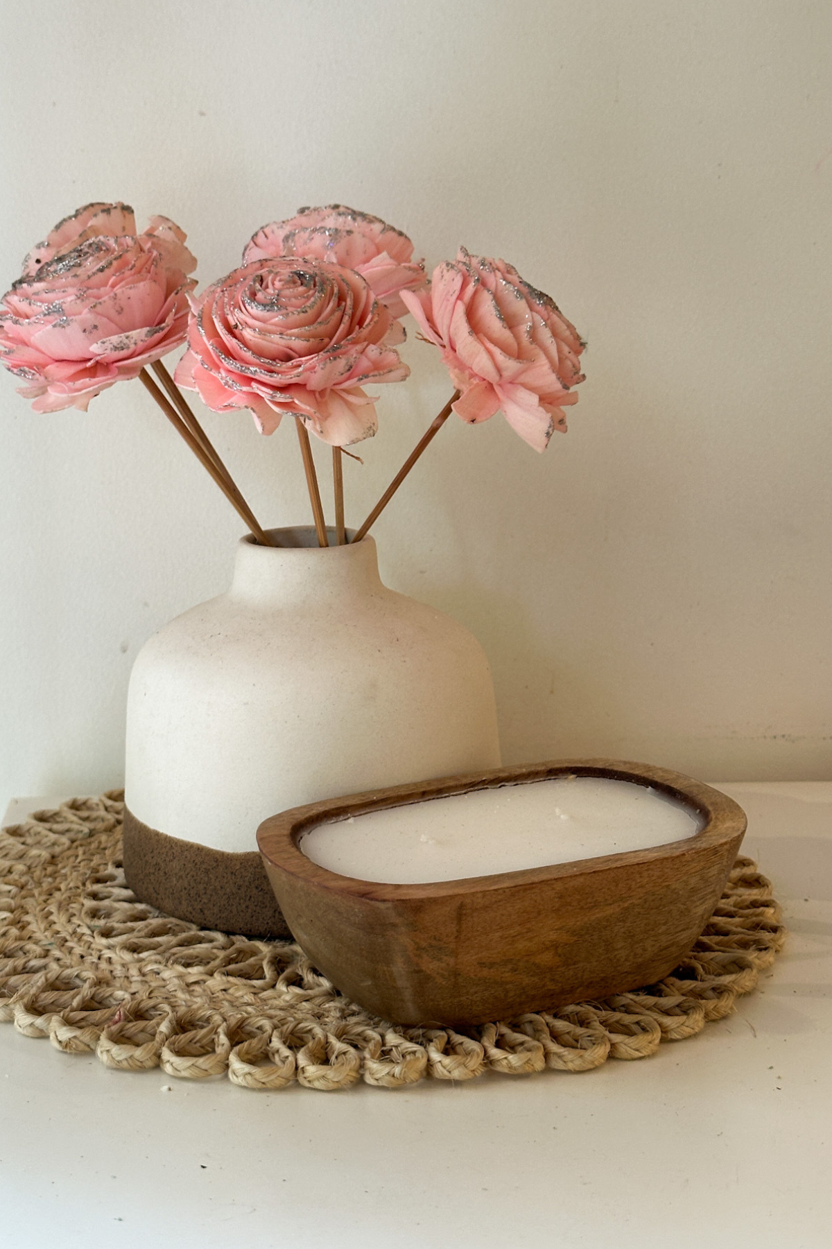 Baby Pink Shola Gardenia (shimmer)