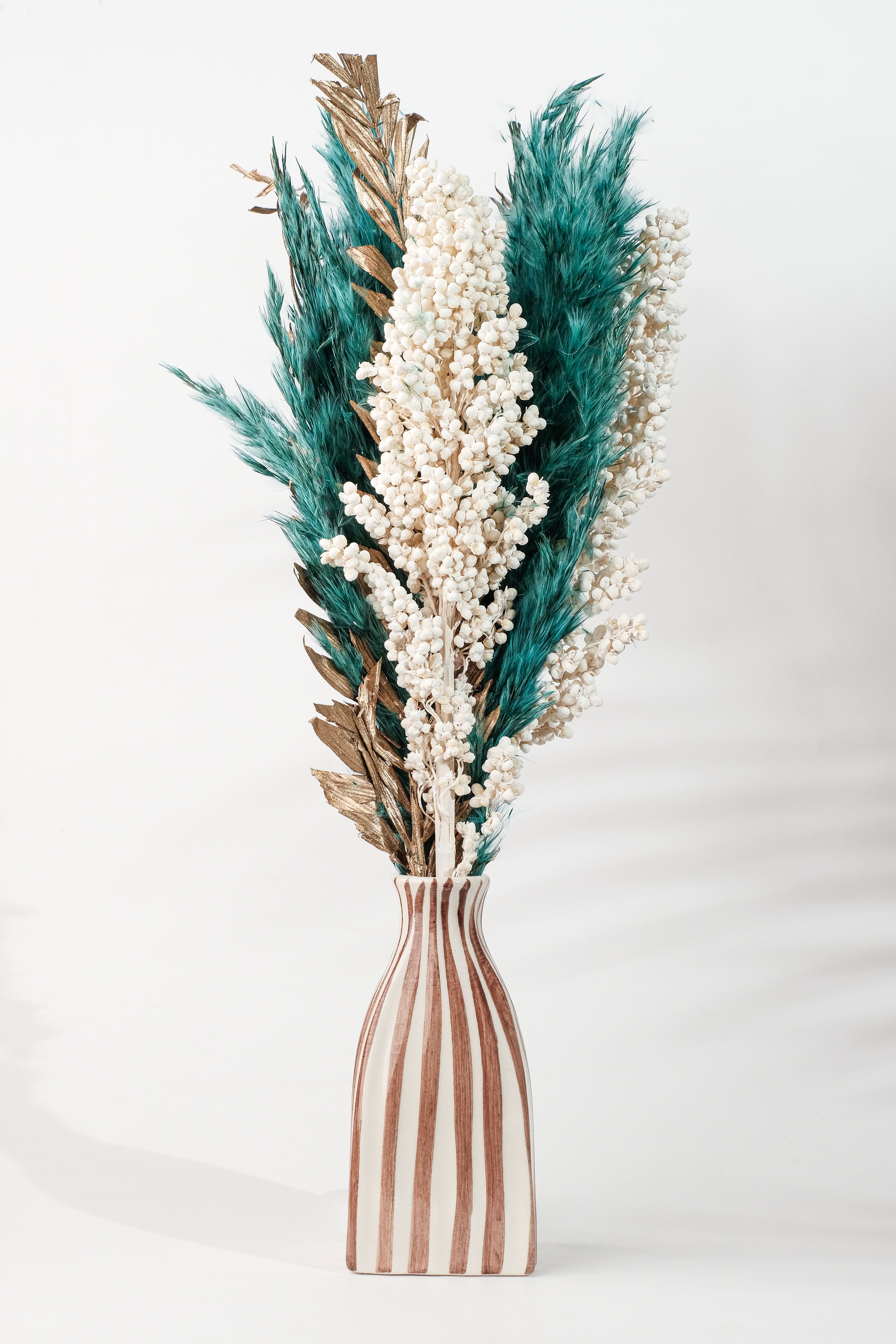 Seashore bunch and vase combo