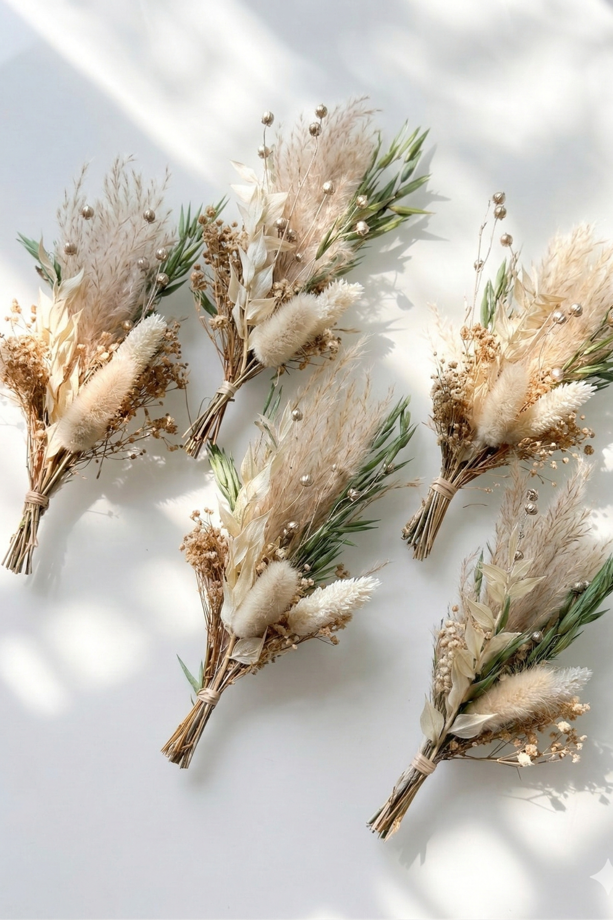 Sea green gift topper (set of 6)