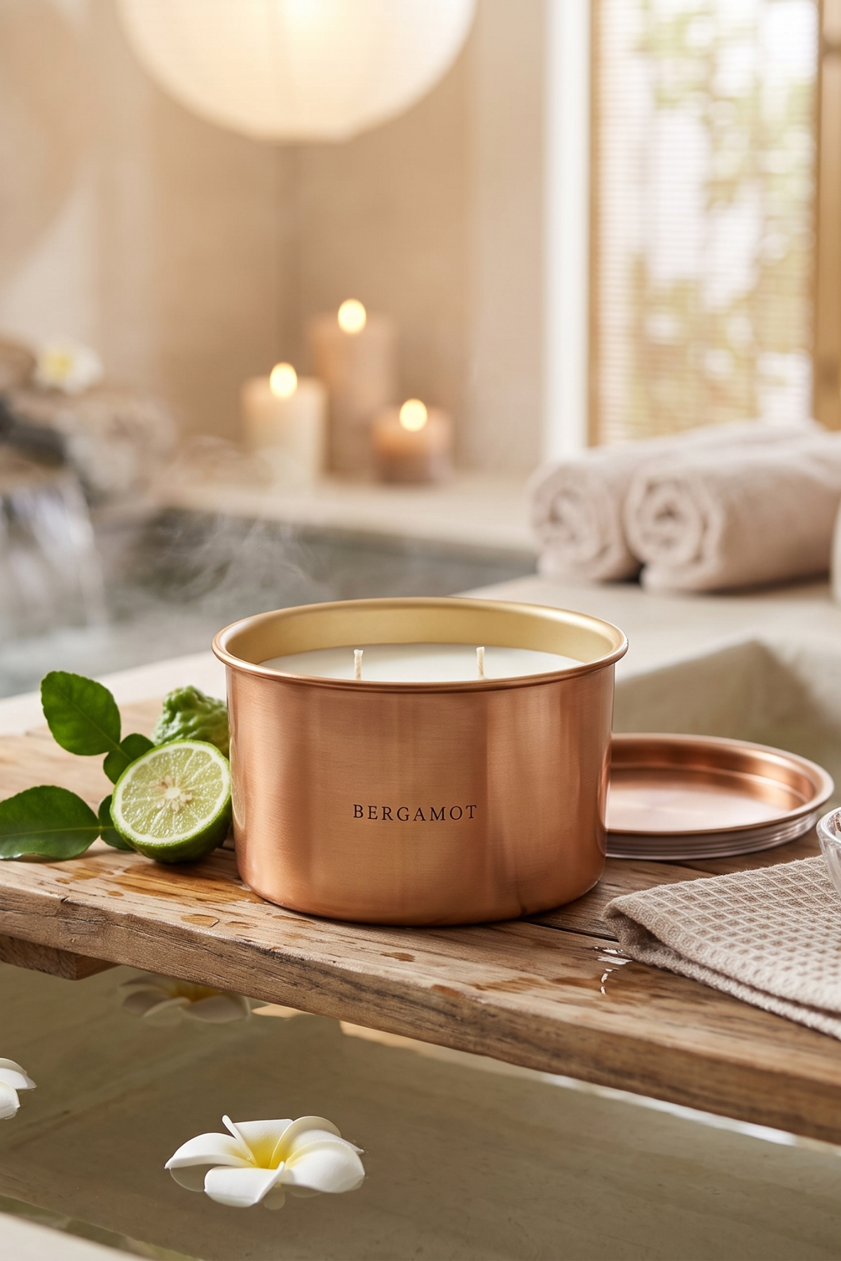 Bergamot Scented Candle
