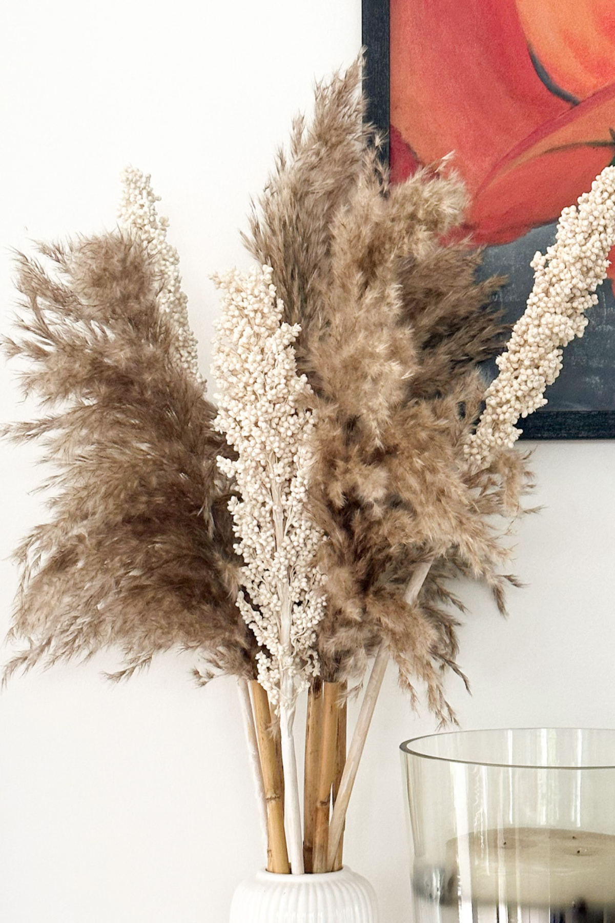 Pampas and Corn stem bundle