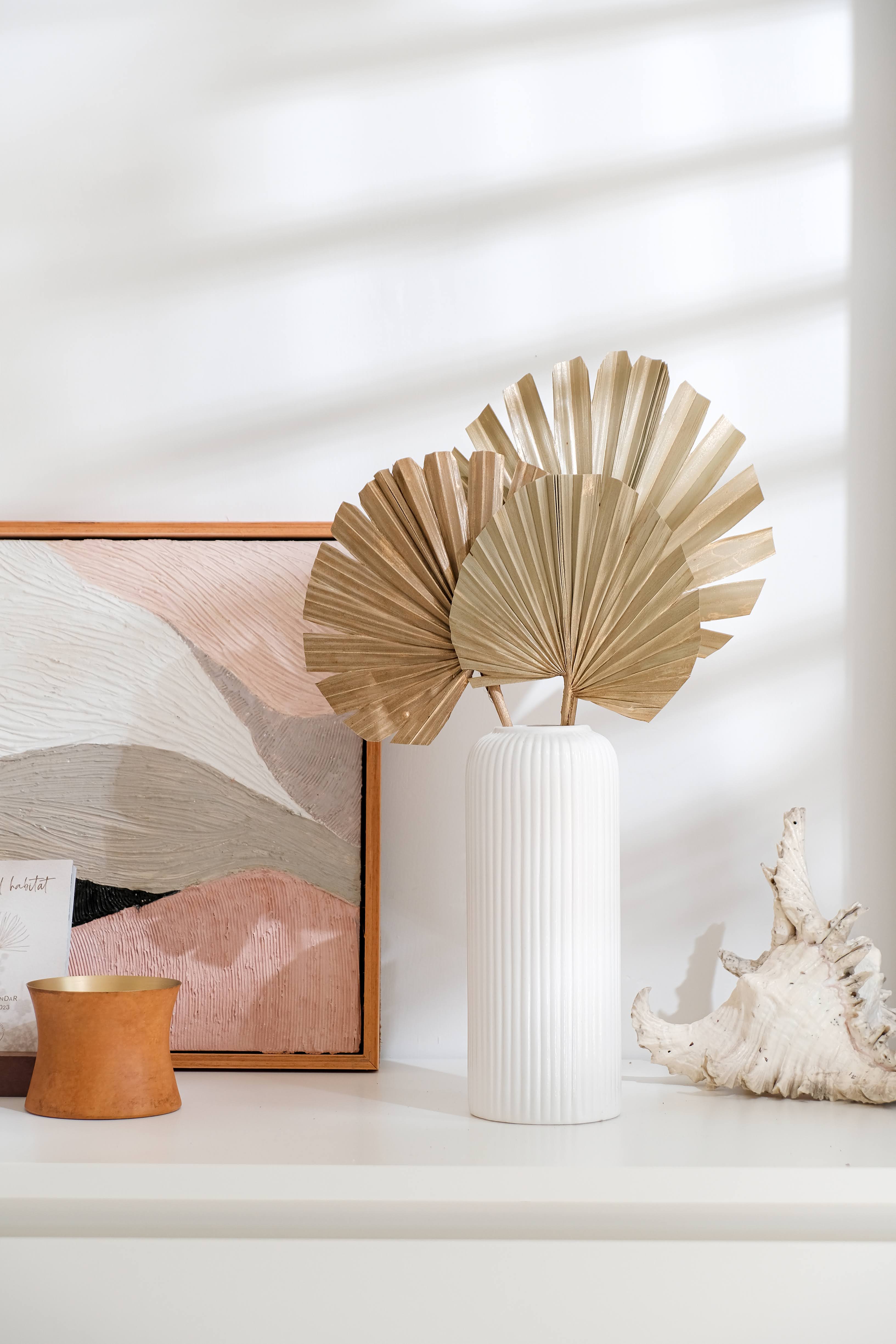 Gold Drip Sun Palm (set of 3)