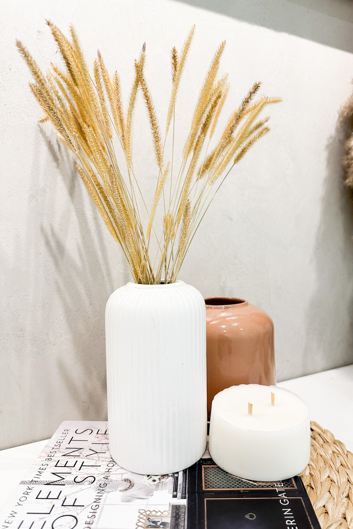 Caramel pampas (set of 50)