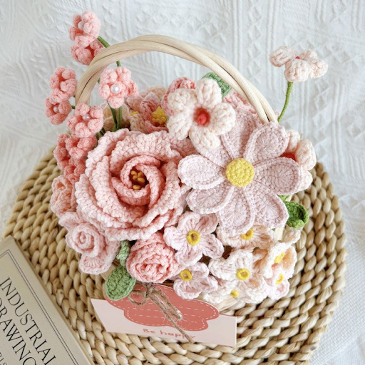 Romantic & Timeless: How to Style a Crochet Rose Flower in Your Home