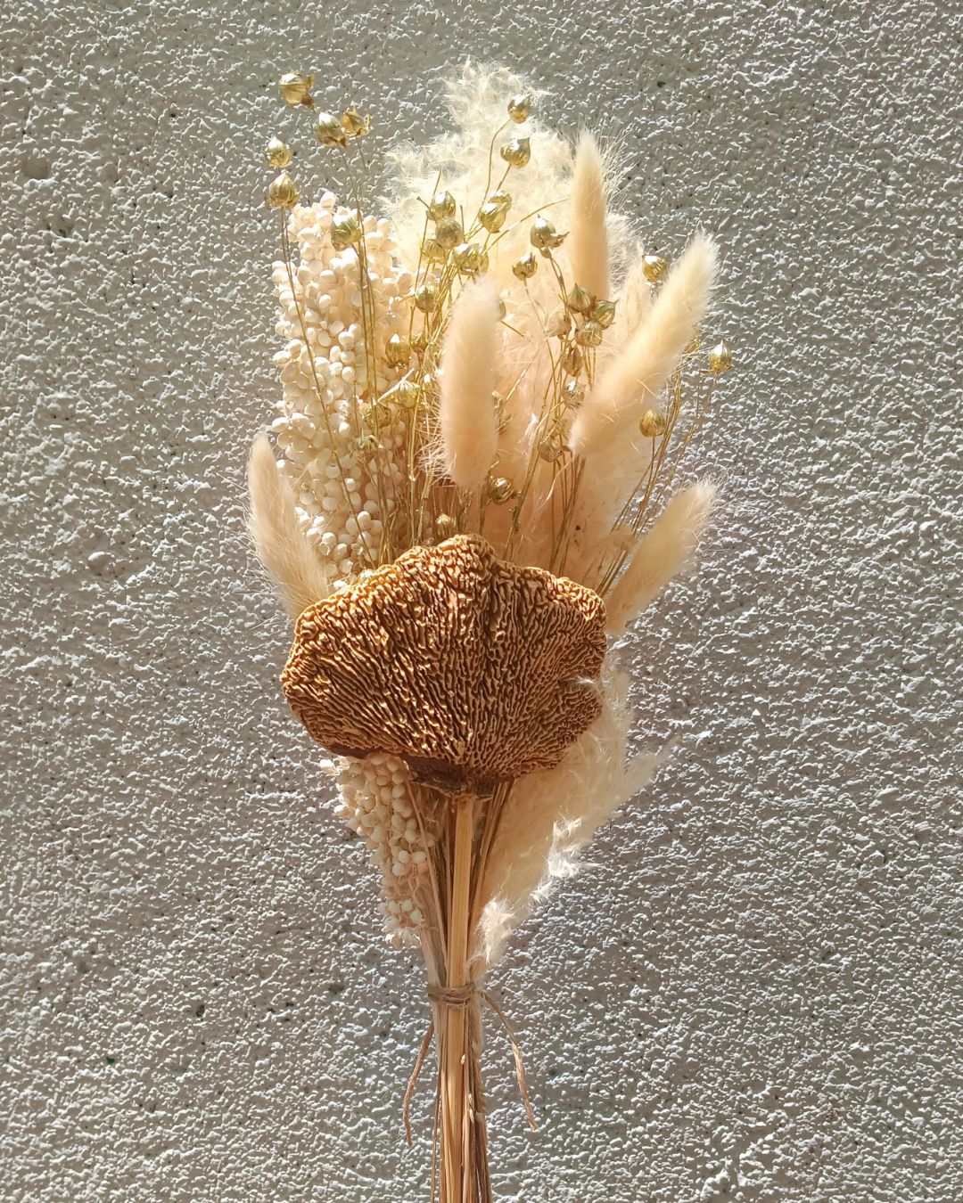 5 boho palm dried floral bouquets high quality