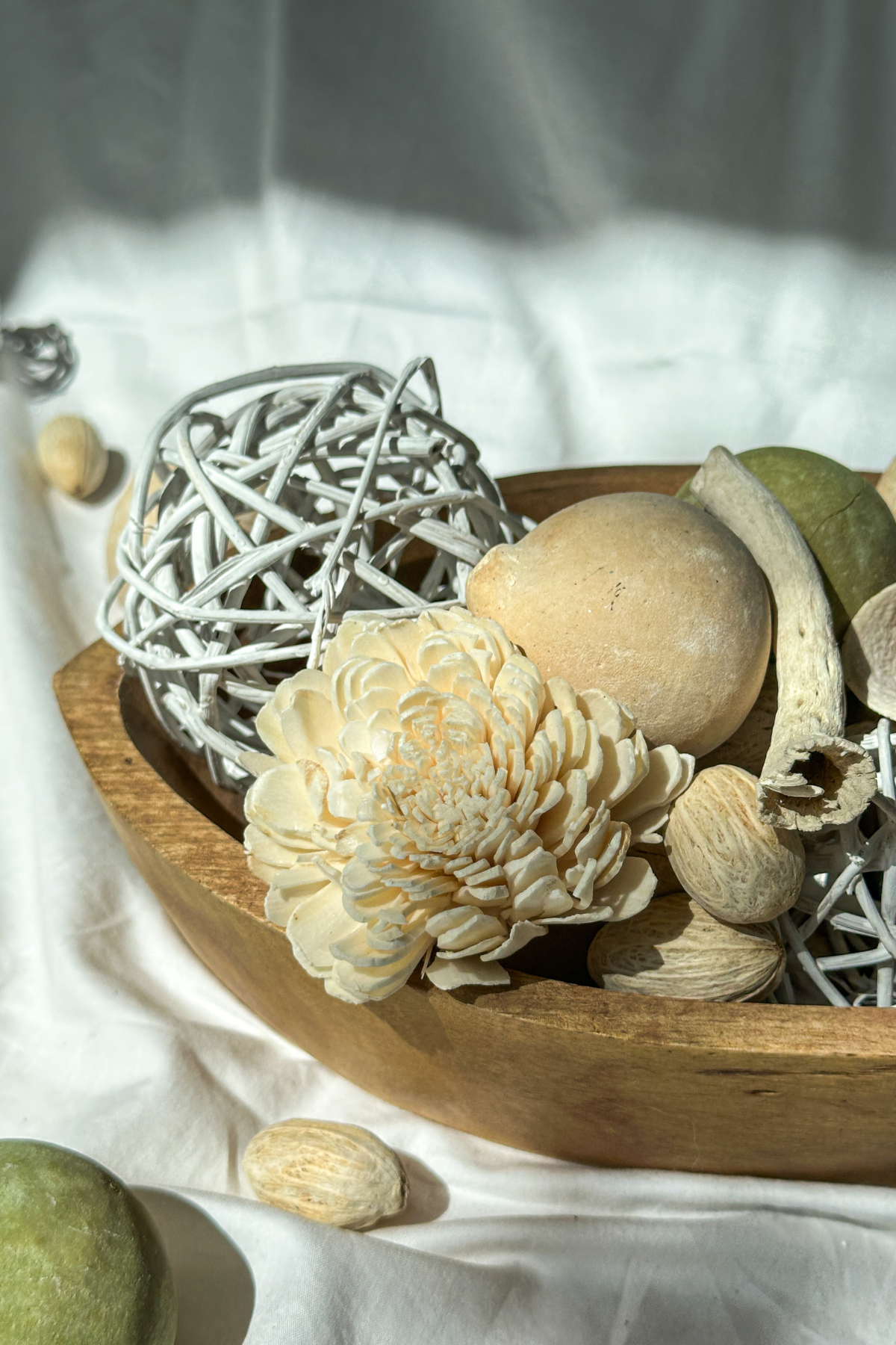Qingbei Rina Potpourri Bags,Yellow Potpourri Bowl Filler