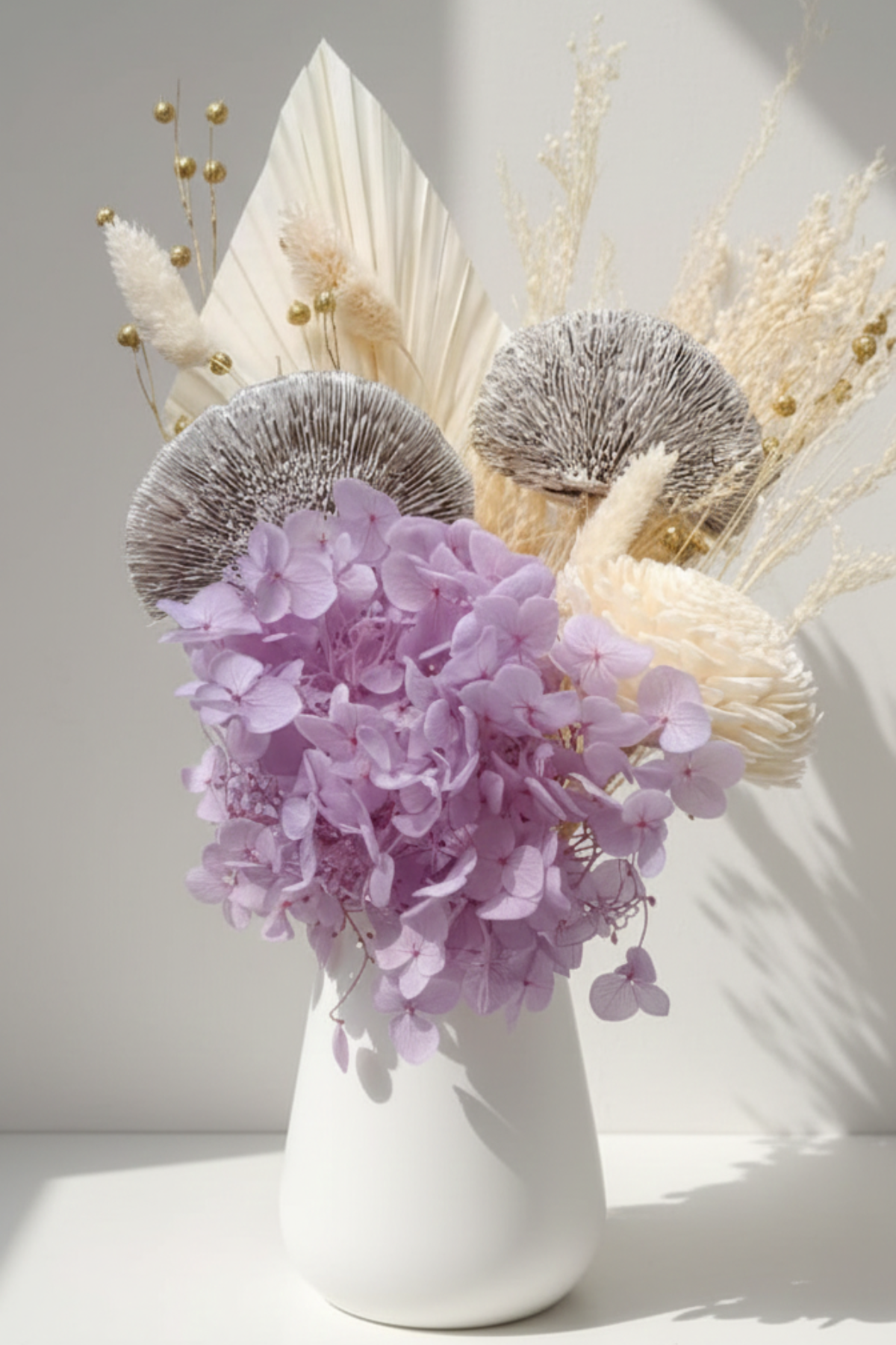Lilac Dried Flower Set