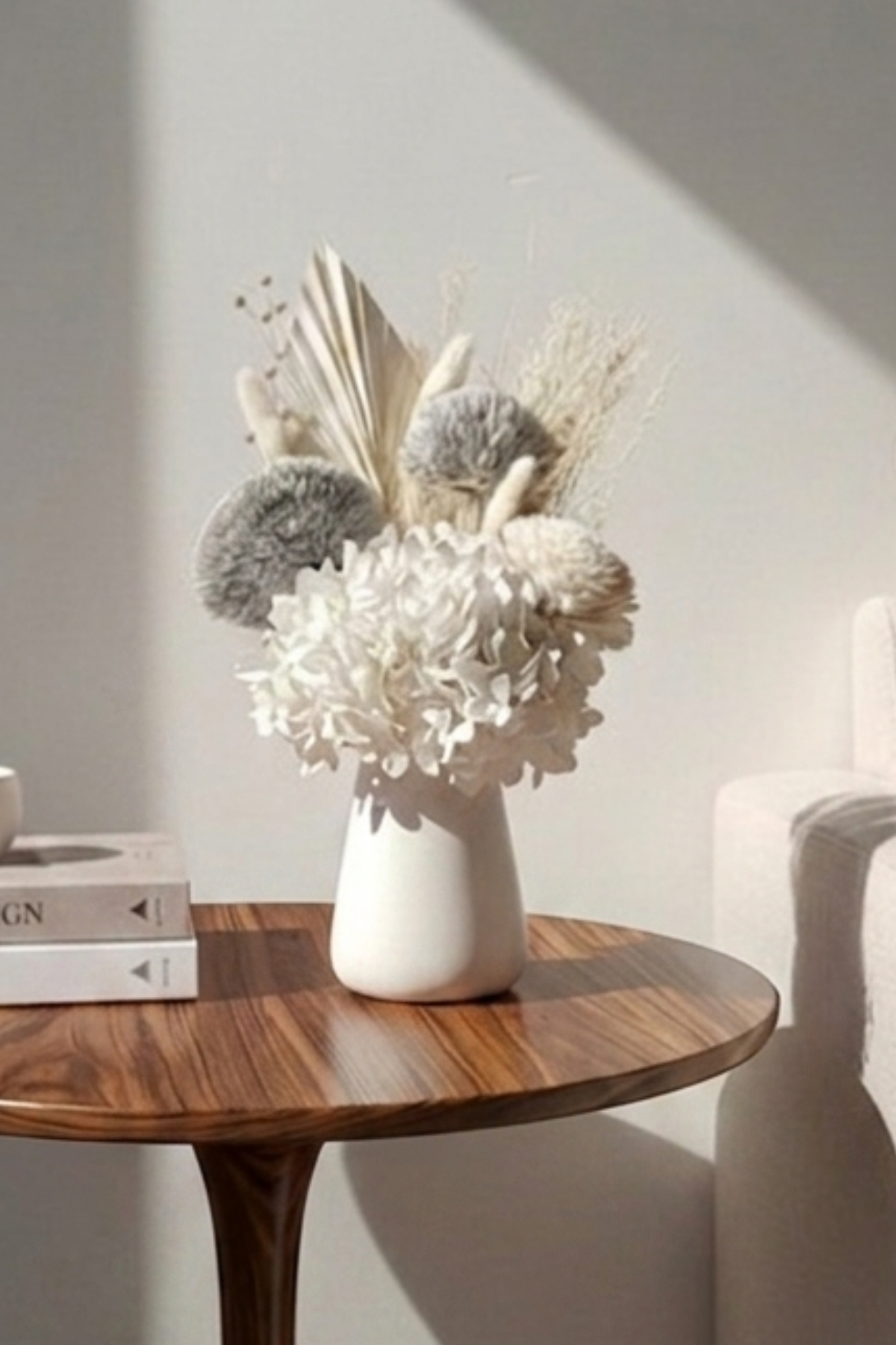 Snow White Dried Flower Set