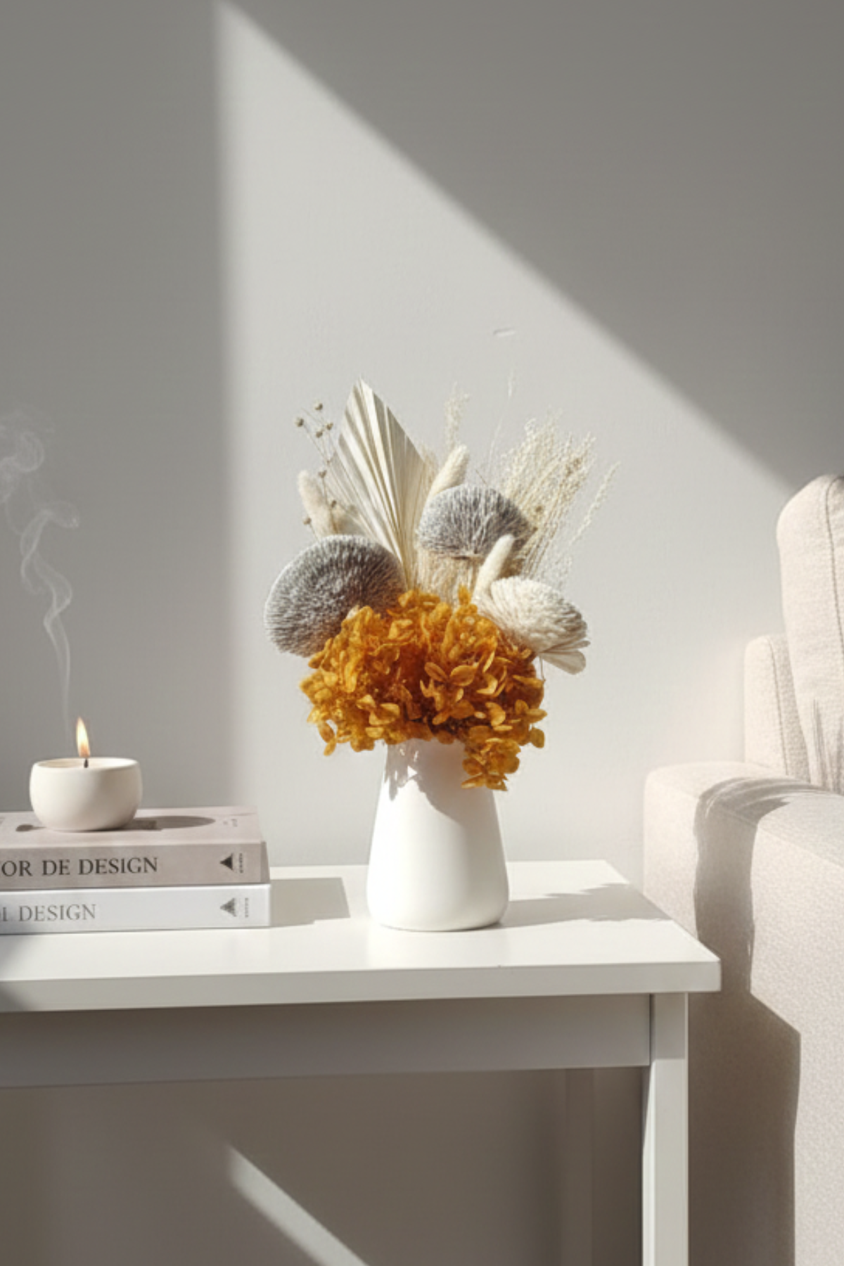 Apricot Dried Flower Set