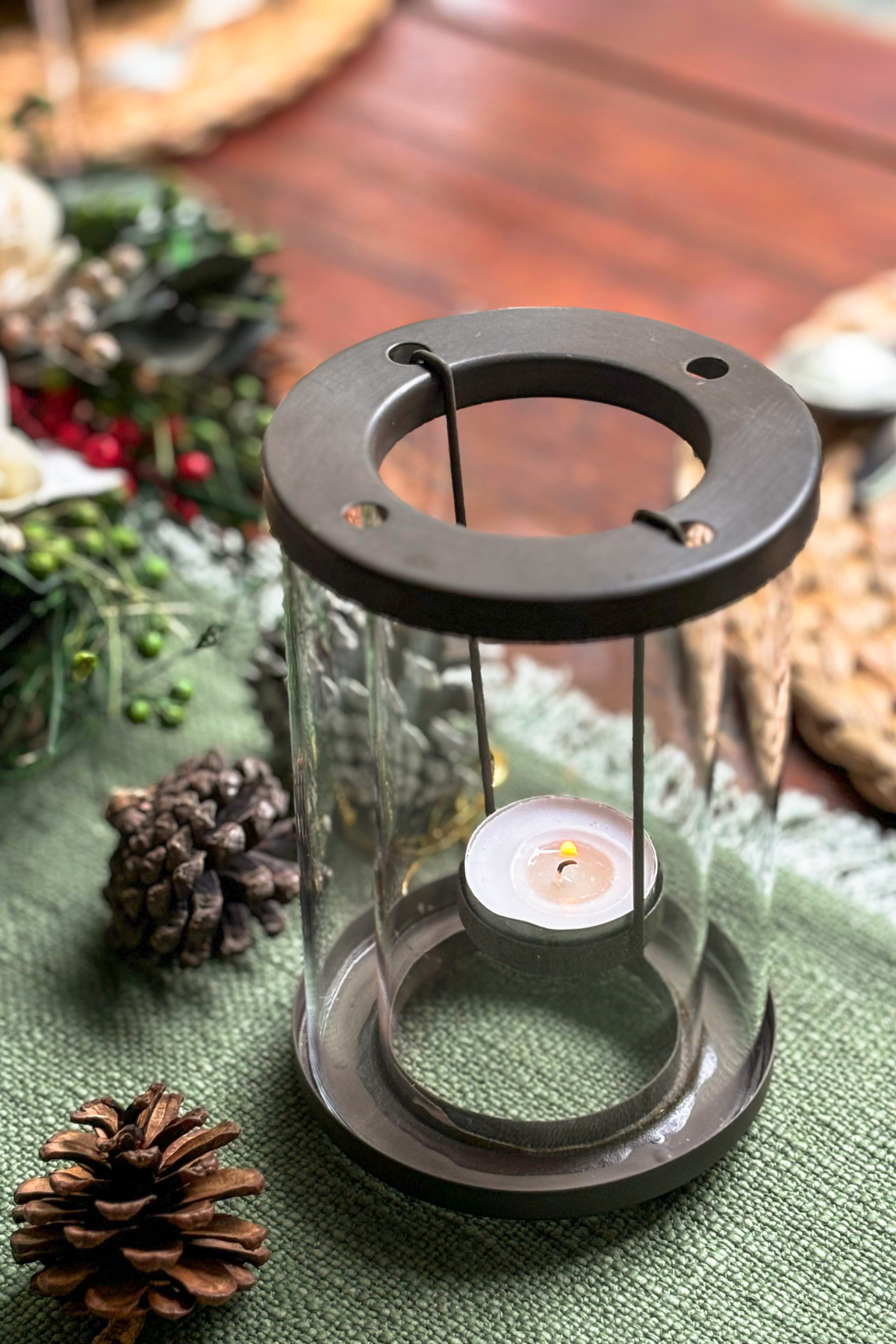 Industrial Chic Candle Holder