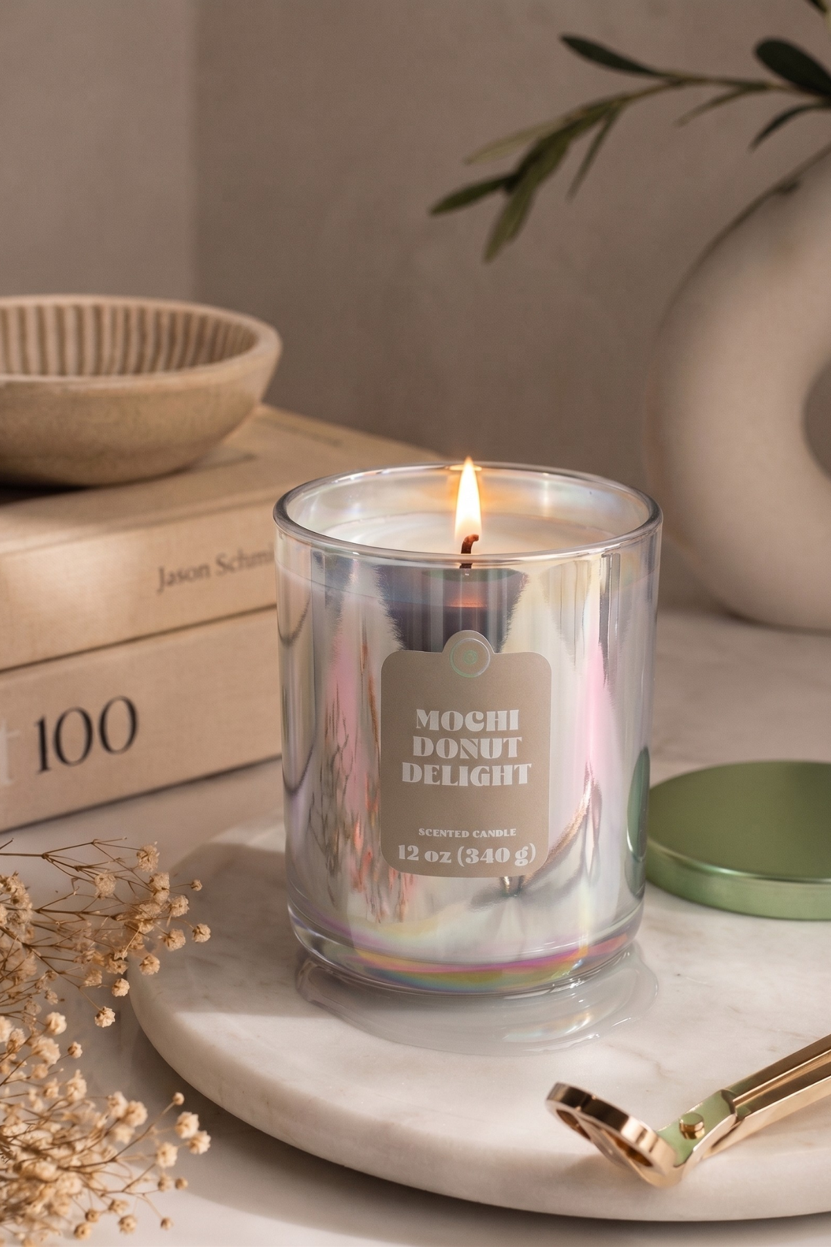 Mochi Donut Delight Scented Candle