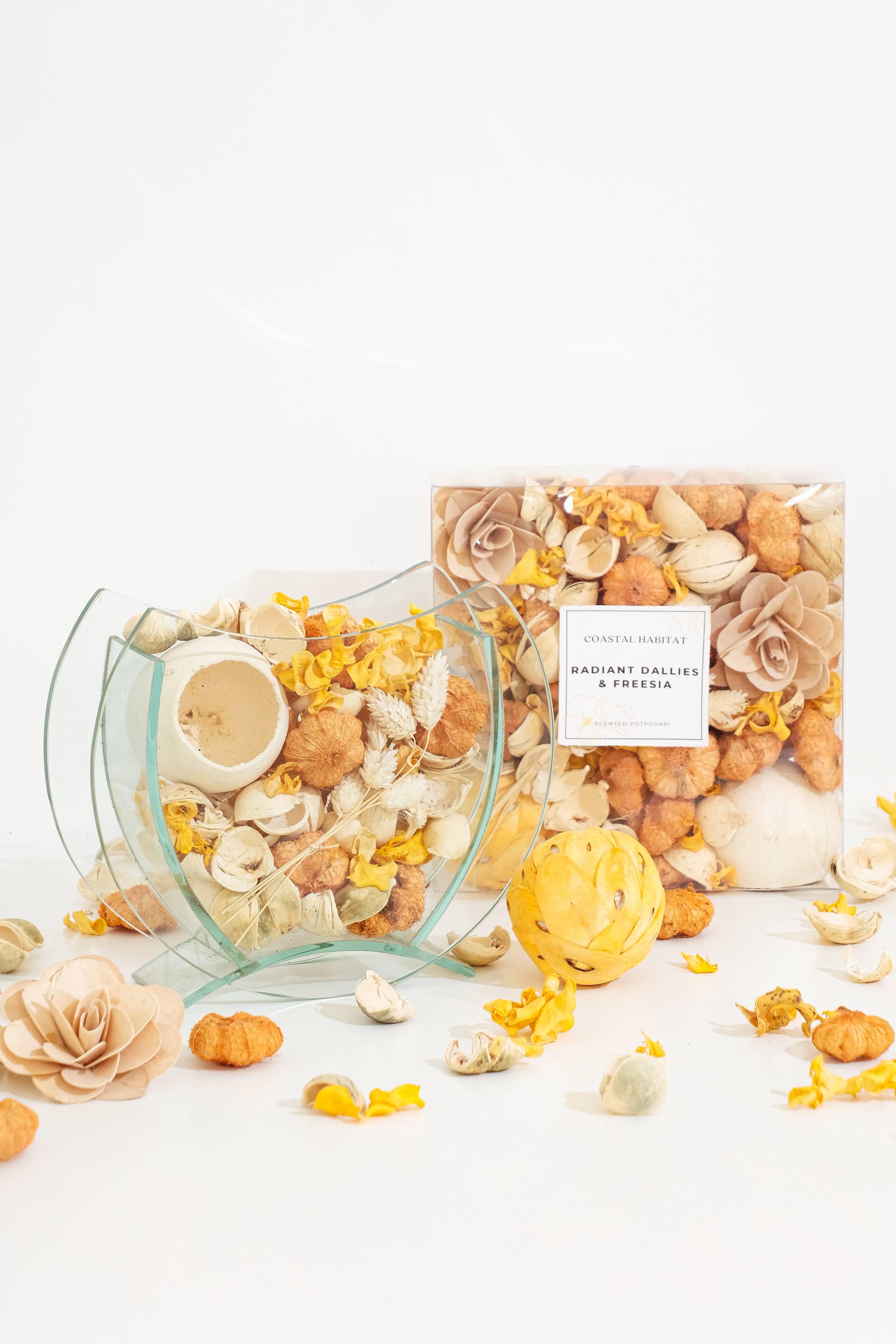 Radiant and Freesia Scented Potpourri